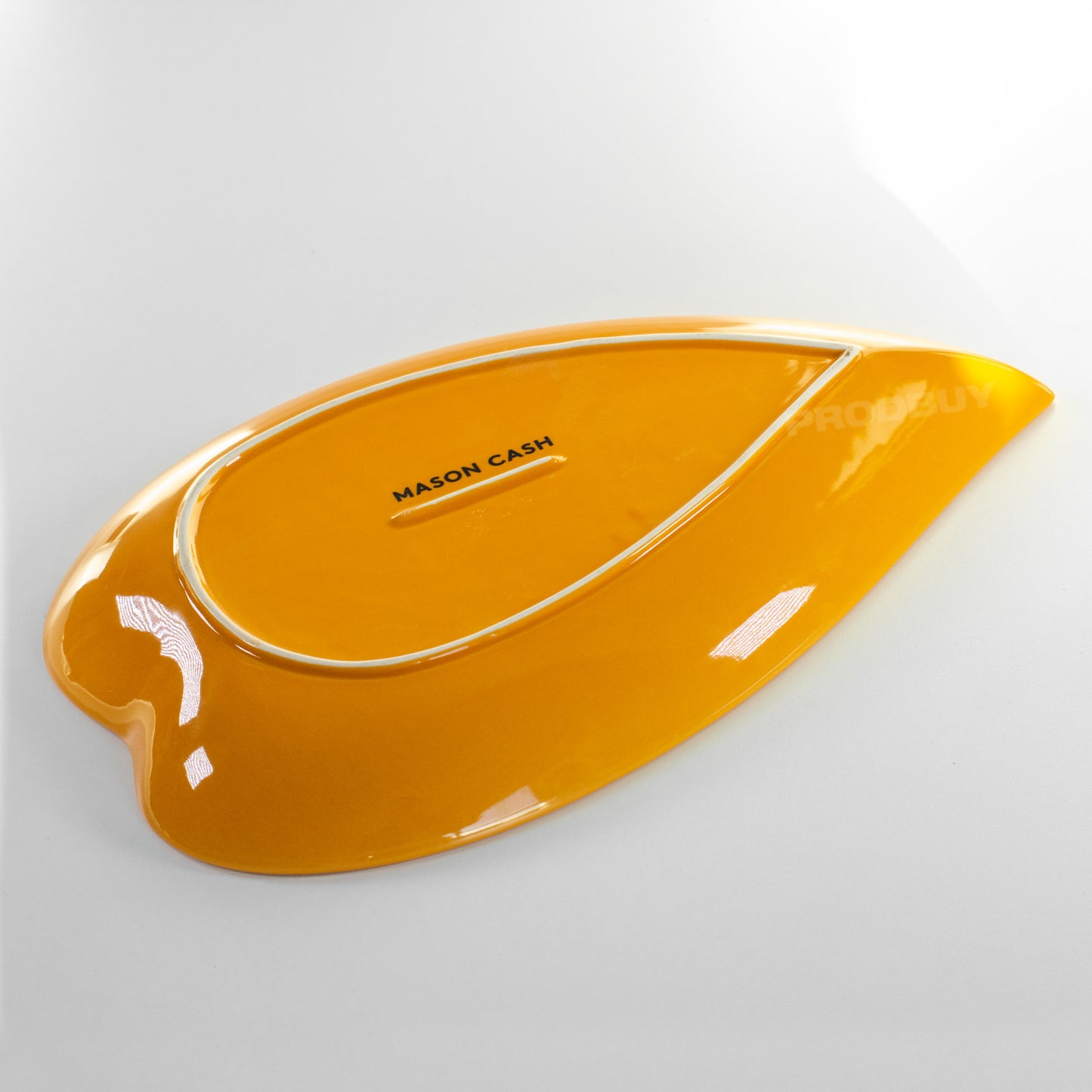 Mason Cash 35cm Ochre Leaf Serving Platter