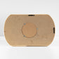 Small Wooden Wall Mounted 9.5cm Mirror 36cm Frame