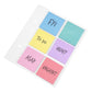 Small Pastel Colour 240 Sticky Notes 4.5cm