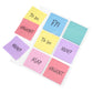 Small Pastel Colour 240 Sticky Notes 4.5cm