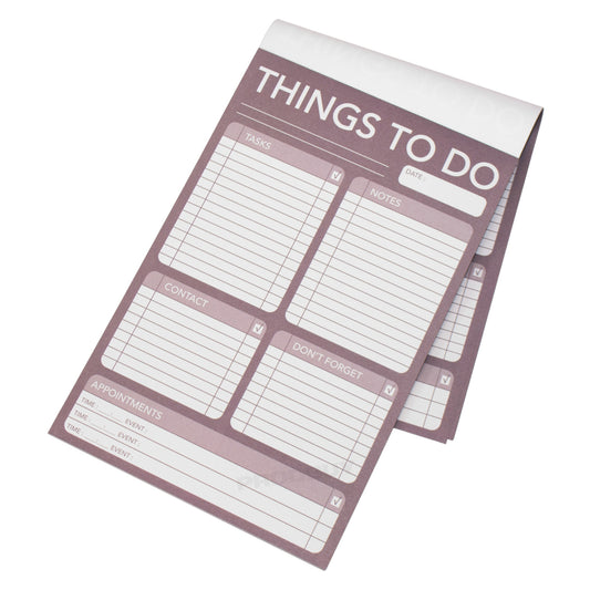 Daily Planner 'Things To Do' List Memo Pad