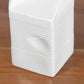 Set of 3 x 500ml Porcelain Milk Carton Serving Jugs