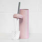 Metal Speckled Toilet Cleaning Brush and Holder Set