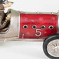 Dog In Retro Racing Car 29.5cm Resin Ornament