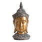 Buddha Head Ornament Aged Gold Colour Appearance