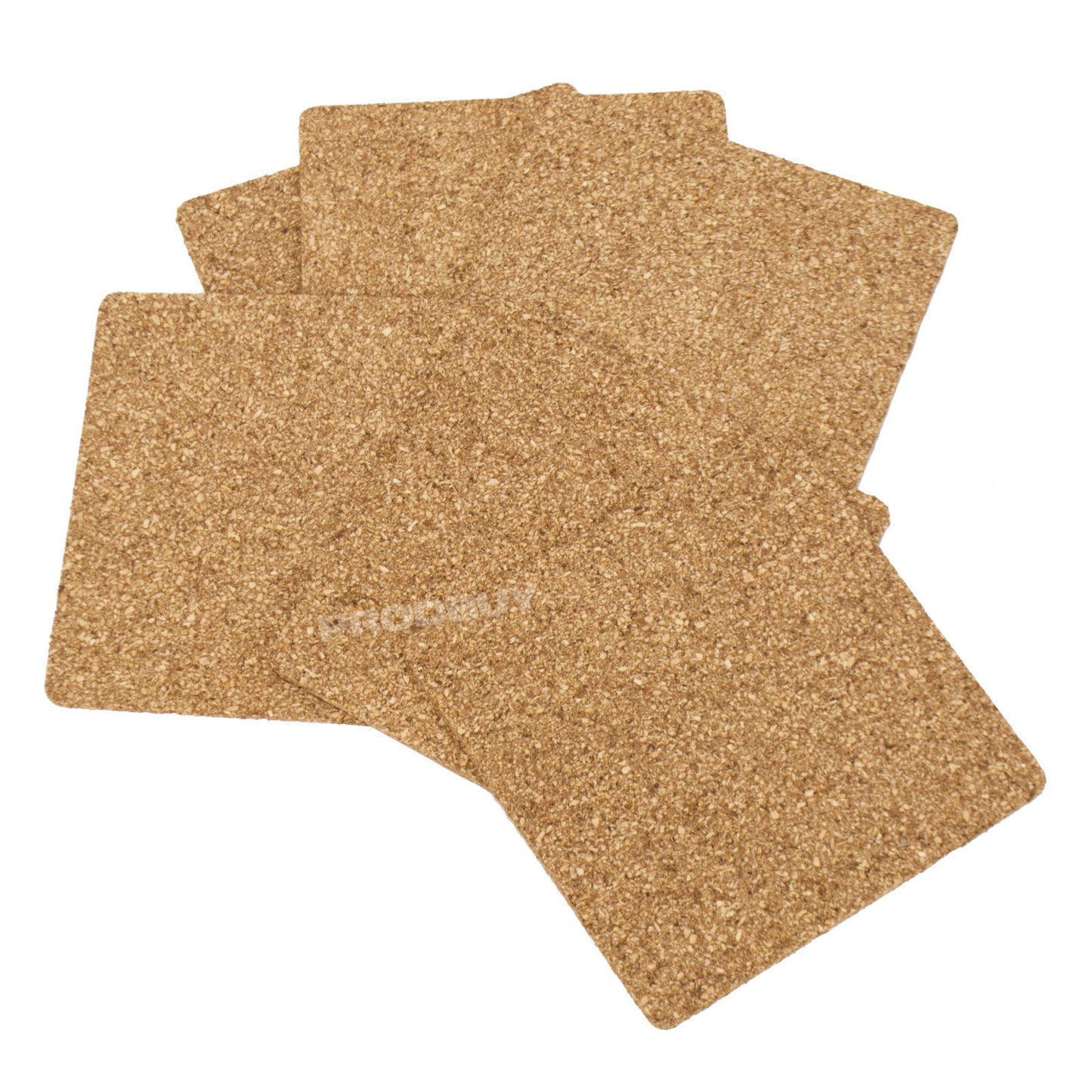 Pack of 24 Square Cork Drinks Coasters