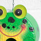 Hanging Metal Frog Bird House Nesting Box