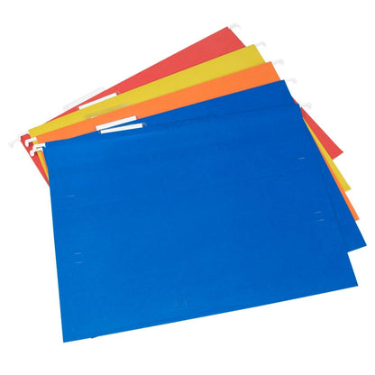 Pack of 10 Colour Hanging Suspension Files