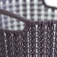 Curver 7 Litre Knit Dark Purple Waste Paper Basket Bin