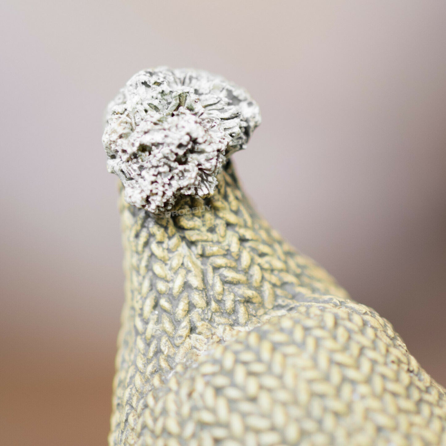 Small Christmas Bird in a Woolly Hat Ornament