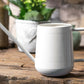 Small Vintage Metal Stone Indoor Watering Can