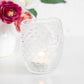 Set of 2 Glass Owl Tealight Candle Holders