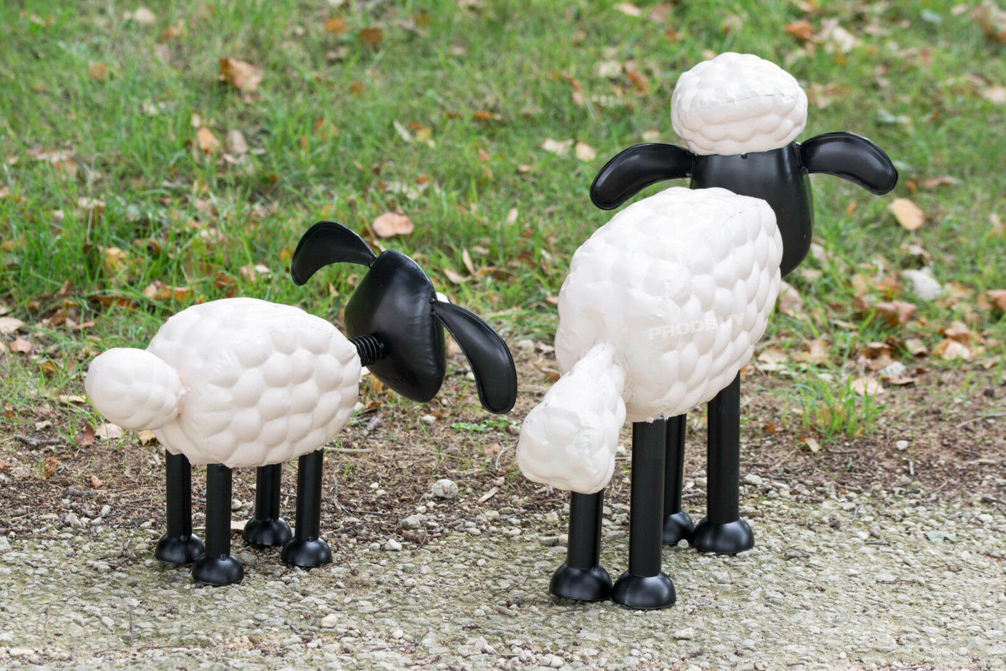 Shaun The Sheep & Timmy Metal Garden Lawn Ornaments Set