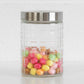 Small 1 Litre Round Glass Storage Jar
