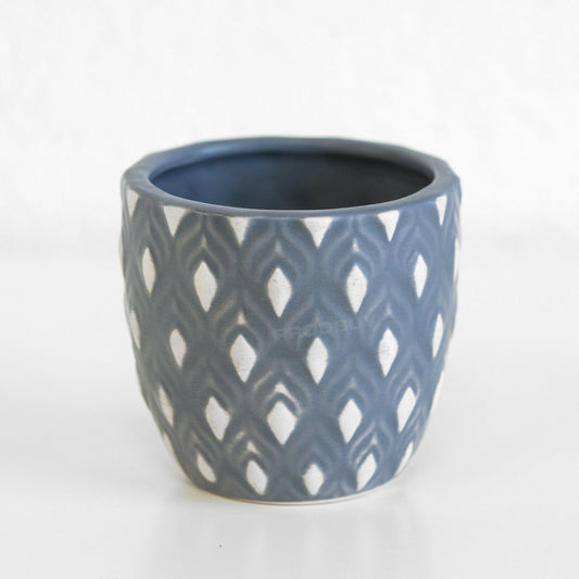 Small Earthenware Artisan Plant Pot 8cm