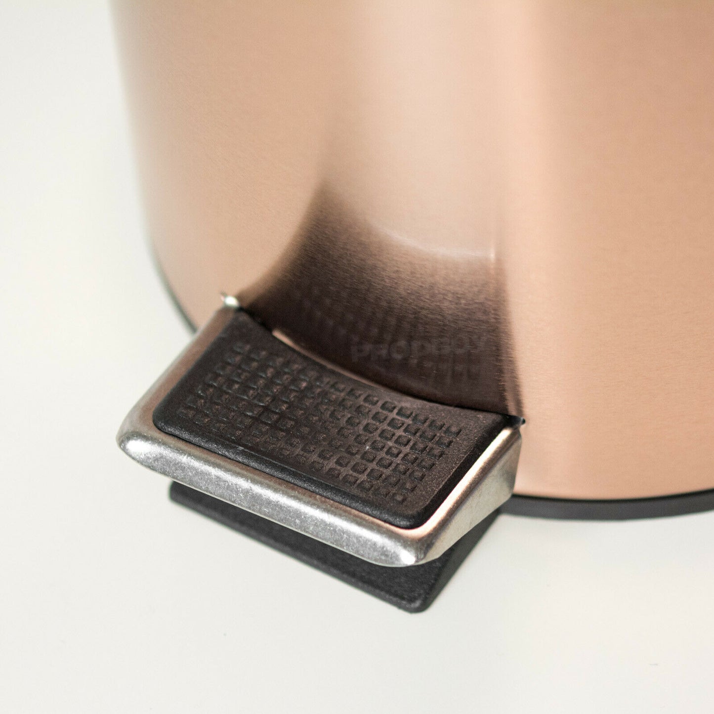 Small 3 Litre Copper Rose Gold Pedal Bin