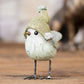 Small Christmas Bird in a Woolly Hat Ornament