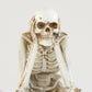 Set of 3 Skeleton Shelf Sitting Ornaments See Speak Hear No Evil Gothic Table Sitters