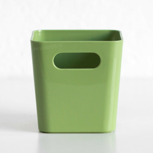 Green 10cm Plastic Pen Pot Holder Desktop Organiser