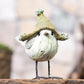 Small Christmas Bird in a Woolly Hat Ornament