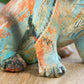 Paint Splatter British Bulldog Ornament
