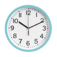 Blue 22cm Modern Plastic Wall Clock