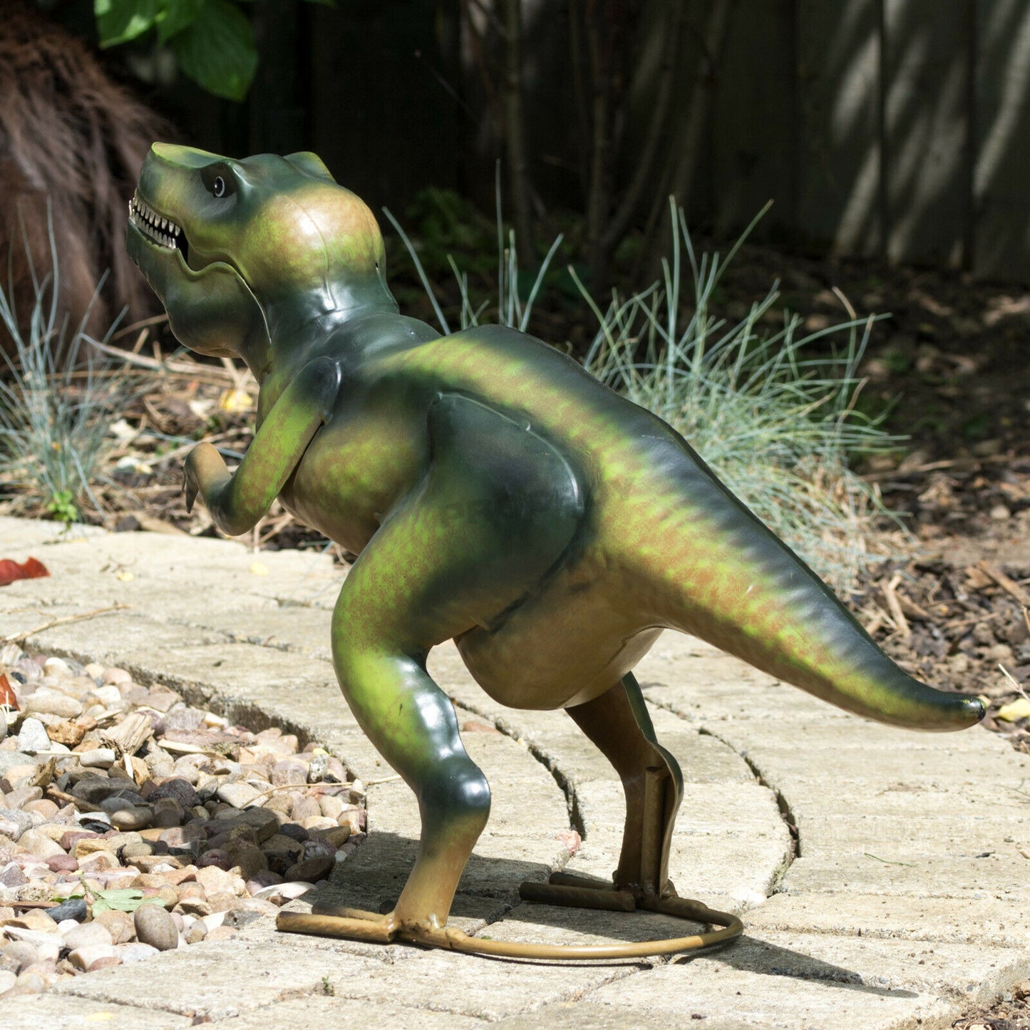 Large Metal Tyrannosaurus Rex 60cm T Rex Ornament