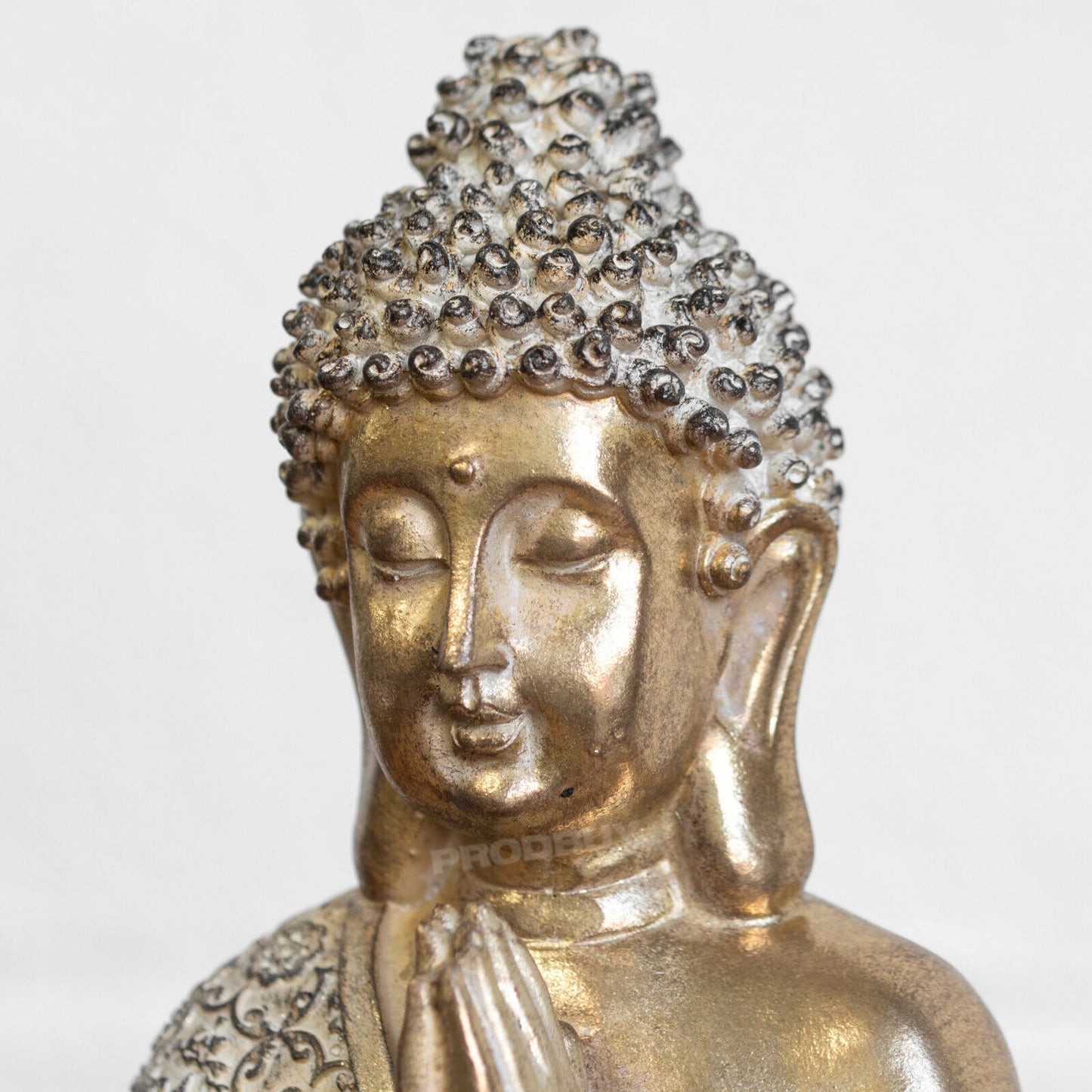 Gold Buddha Ornament 40cm Standing Figurine