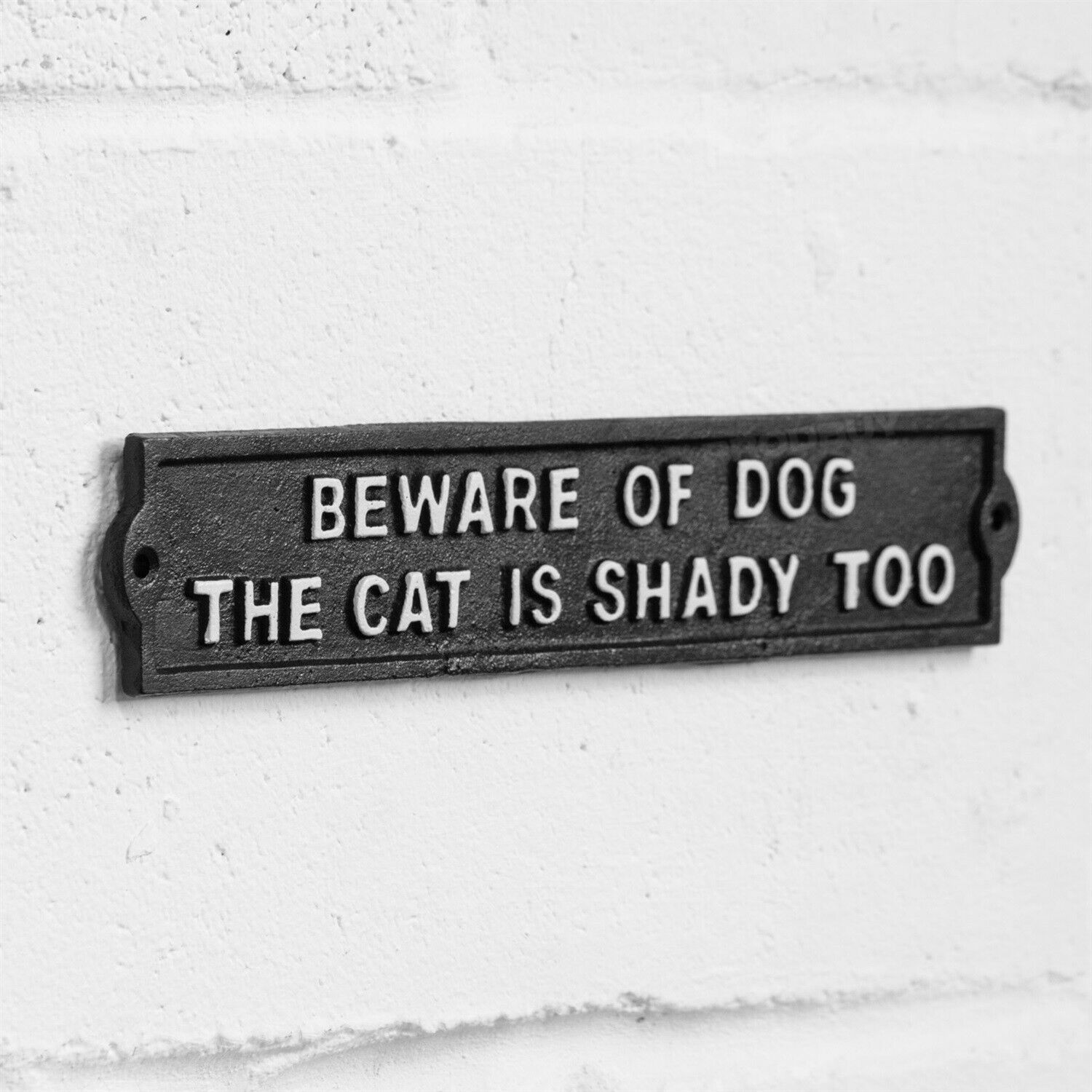 Beware of dog sales cat is shady