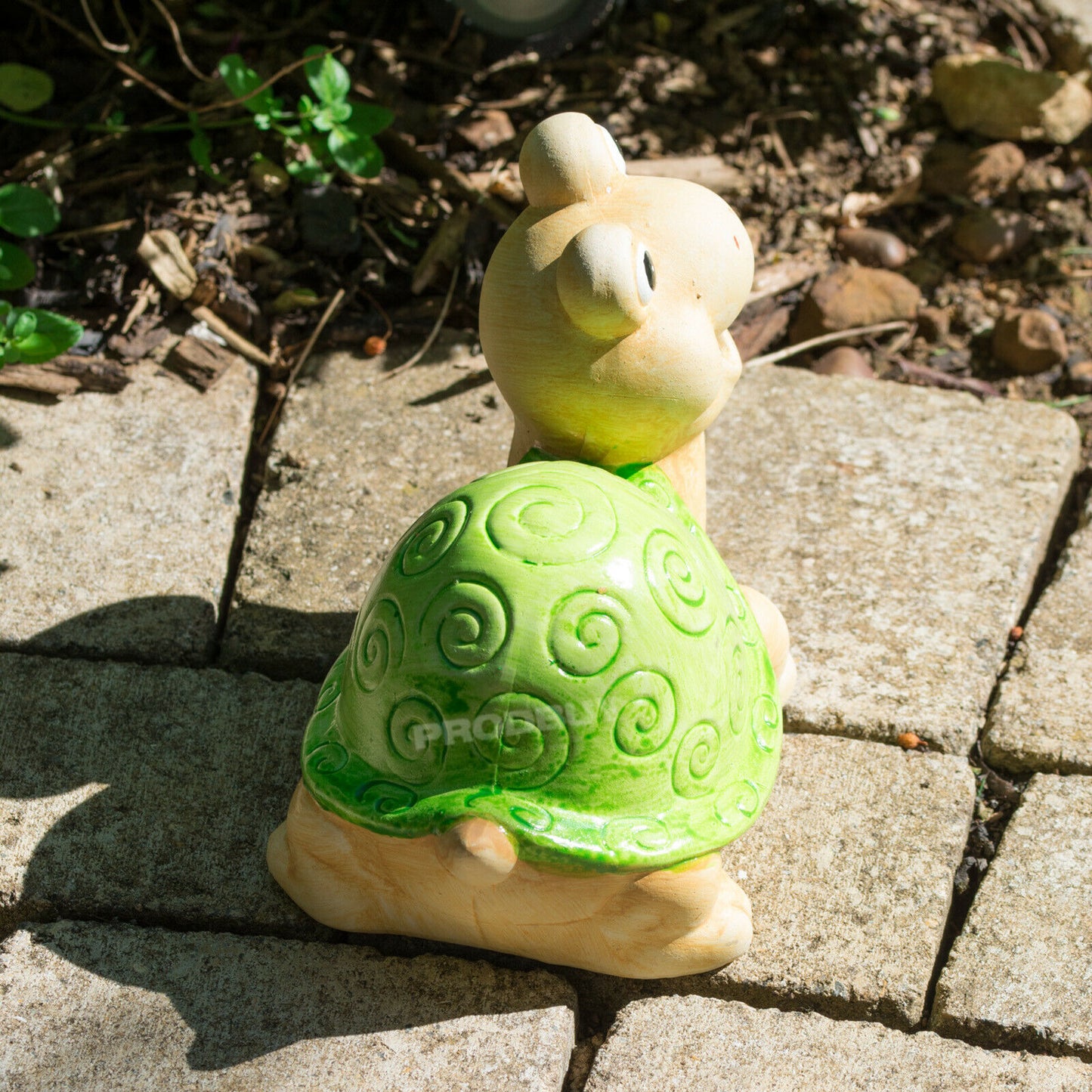 Happy Turtle 16cm Outdoor Garden Ornament