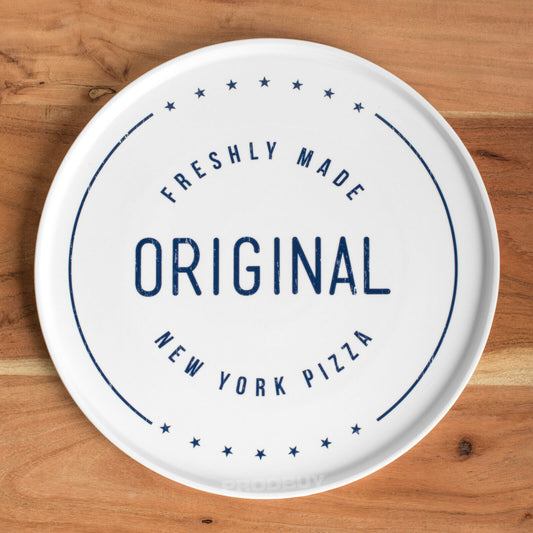 'New York' Pizza Plate Round 29cm Oven Baking Stone