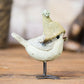 Small Christmas Bird in a Woolly Hat Ornament