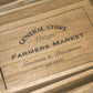 Set of 3 Vintage Style Trays General Store Farmers Market