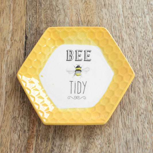 Ceramic 'Bee Tidy' Tea Bag Tidy