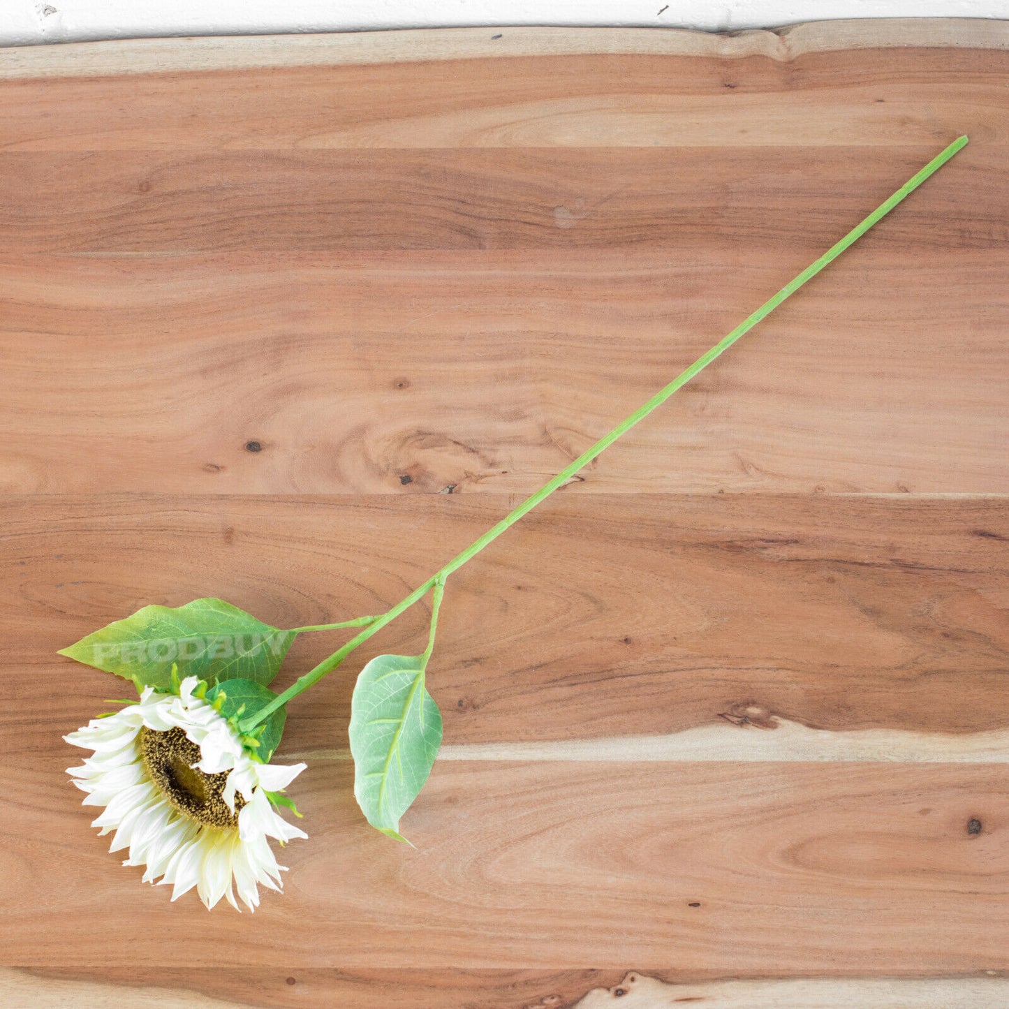 72.5cm Artificial Sunflower off White Head Indoor Flowers