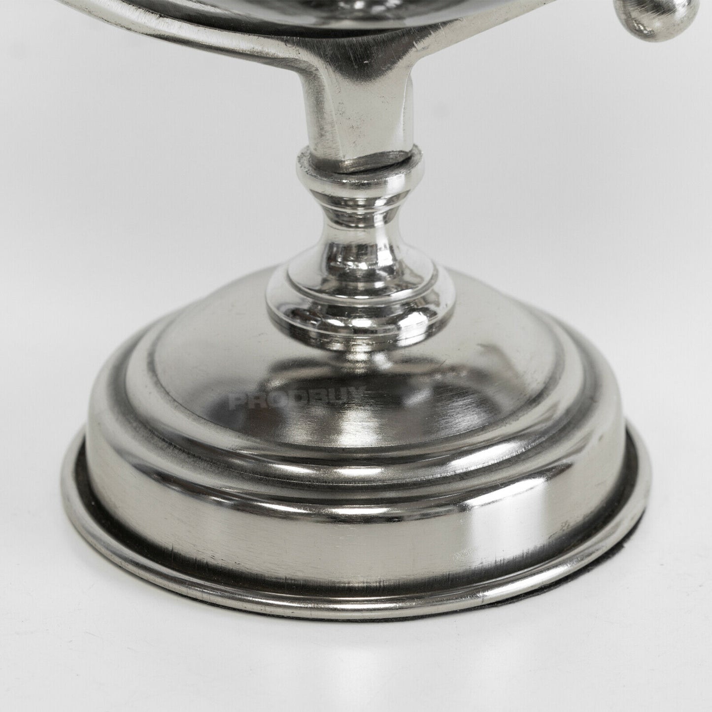 Black & Silver 27.5cm Globe Ornament