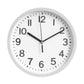 Grey 22cm Modern Plastic Wall Clock