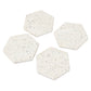Pack of 4 Luxury Hexagonal Stone Coasters