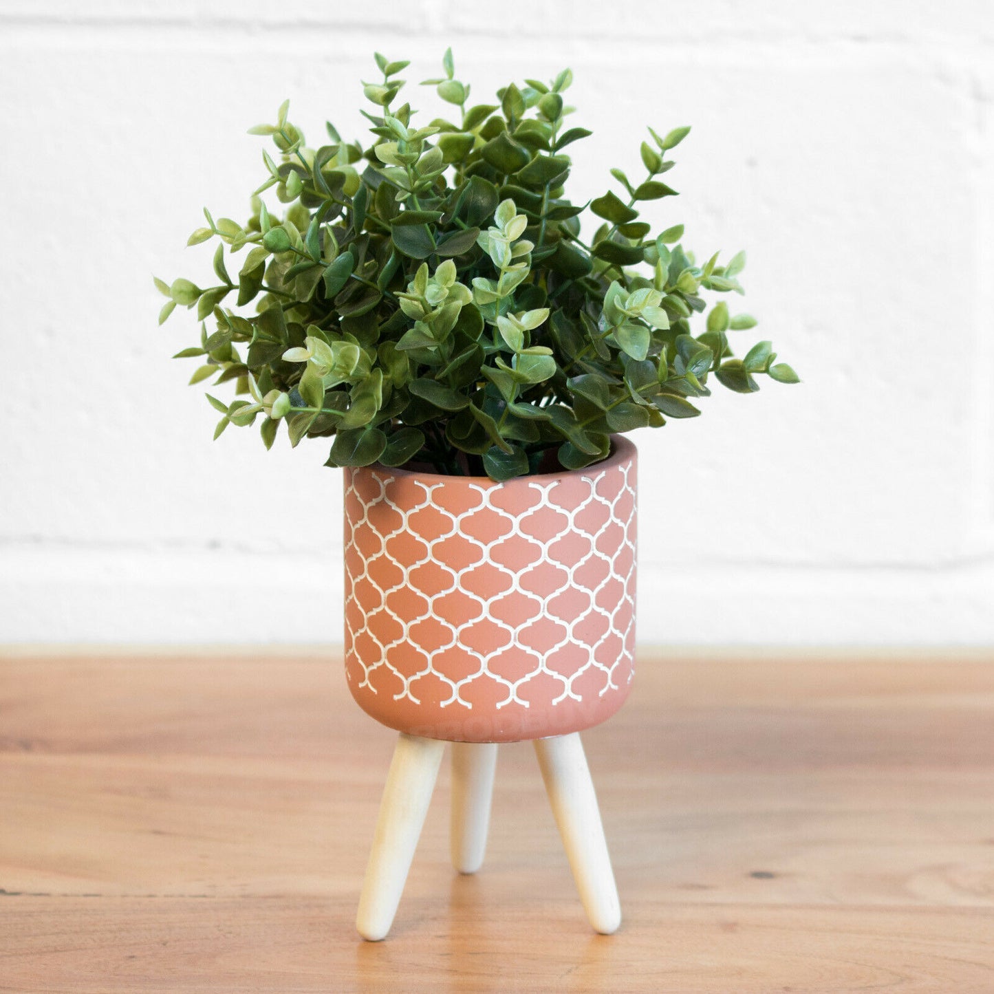 Terracotta Small Round Planter with Legs