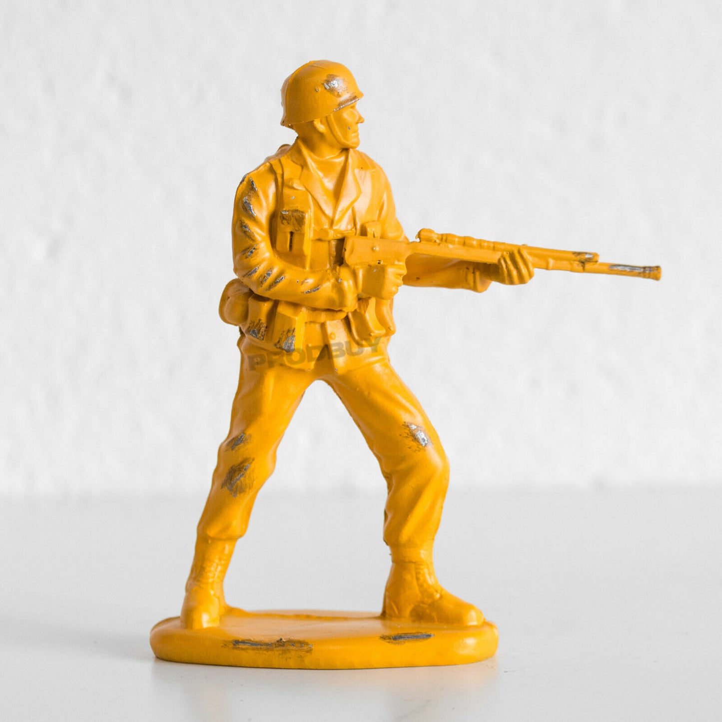 Yellow Toy Soldier Figure 17cm Standing Army Men Toys