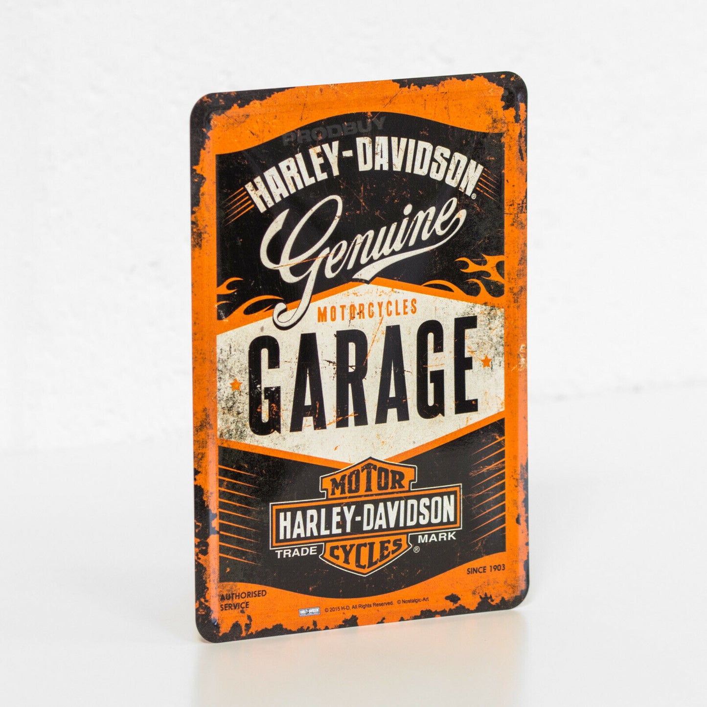 Small 'Harley-Davidson Garage' Tin Wall Sign