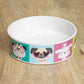 Dog Pawtraits Ceramic Pet Food Bowl