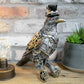 Steampunk Bird Ornament Freestanding Industrial Style Crow With Top Hat