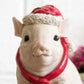 Christmas Pig 25cm Decorative Ornament