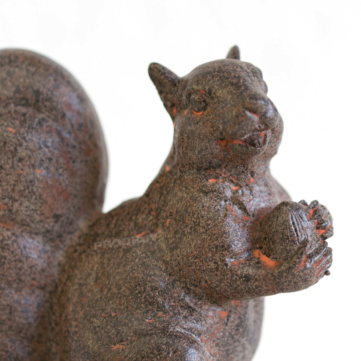 Squirrel on Acorn Resin Ornament