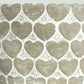 Grey Hearts Cement Plant Pot Small 12cm 0.5L