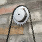 Industrial Style Bike Chain Wall Clock