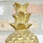 Gold Pineapple Ornament 23cm Tall