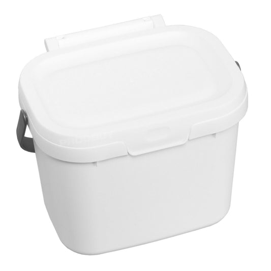 Addis 4 Litre White Food Waste Compost Caddy