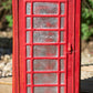Red Telephone Box Garden Planter 38cm Tall